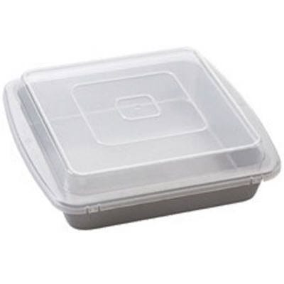 9x9-Inch Covered Brownie Pan