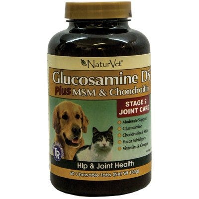 Pet Glucosamine Tablets, Double-Strength, 60-Ct.