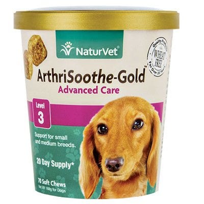 Dog Treats, Arthrisoothe Gold Soft Chews, 70-Ct.