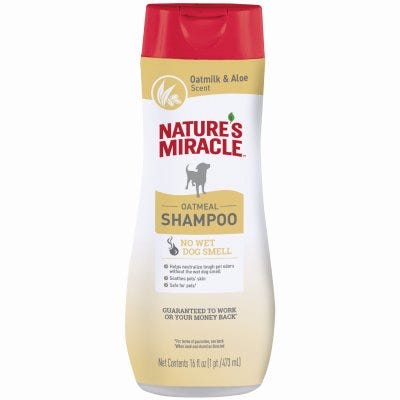 Dog Shampoo, Oatmeal Odor Control, 32-oz.