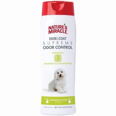 Dog Shampoo, Whitening, 32-oz.