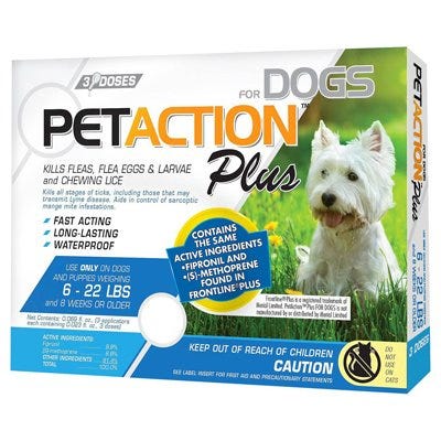 Dog Flea & Tick Applicators, Small Dogs, 3-Doses
