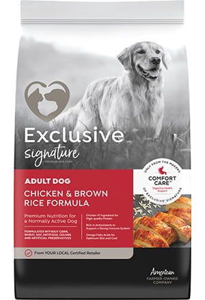 Exclusive Signature ADULT DOG Chicken & Brown Rice Formula