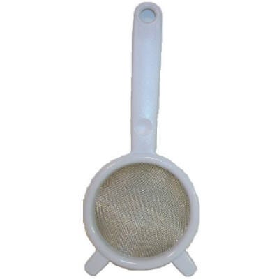 Strainer, Stainless Steel Mesh Wire, 3.25-In.