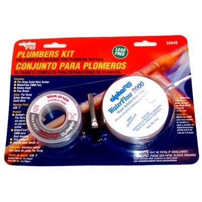 Lead-Free Plumbing Solder Kit