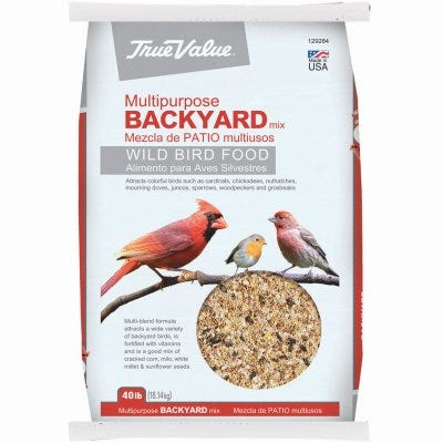 Wild Bird Food, 40-Lbs.