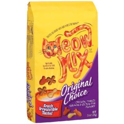 Meow Mix Dry Cat Food, Original, 3.5-Lbs.