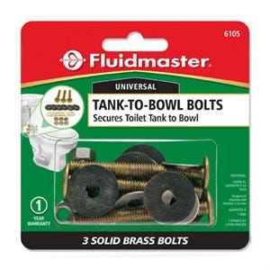 Tank-To-Bowl Bolts, 2.75-In., 3-Ct.
