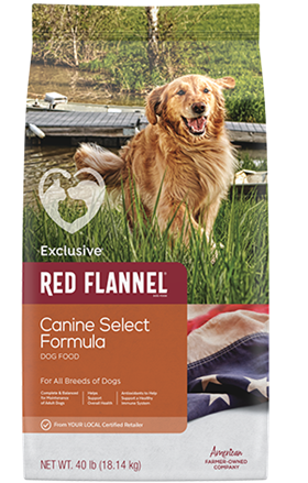 Red Flannel CANINE SELECT